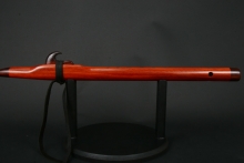 Padauk Native American Flute, Minor, Mid G-4, #E26G